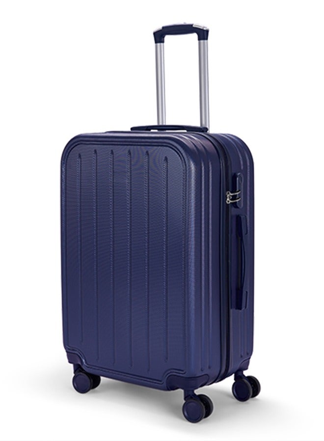 ليمرا طقم شنط سفر مكون من 6 حقائب أمتعة بـ 4 عجلات بتصميم حديث كحلي - Image 3