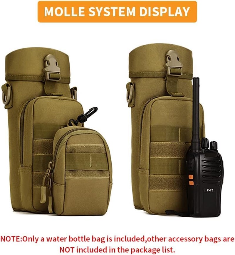 Styxon Tactical Bottle Holder Military Drinking Bottle Bag Molle 1000D Nylon Kettle Water Durable Bottle Carrier for Camping Hiking Cycling - Image 5