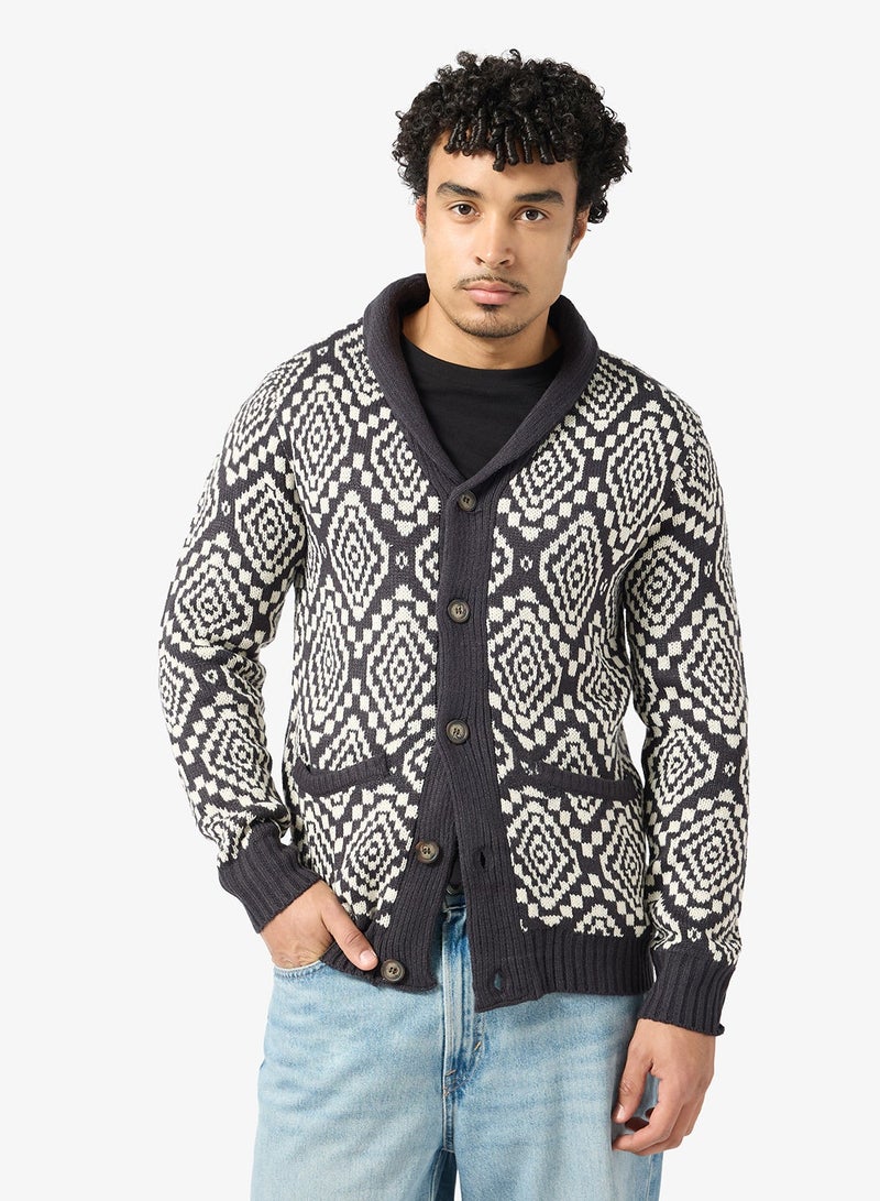 BRAVE SOUL Buttoned Cardigan - Image 1