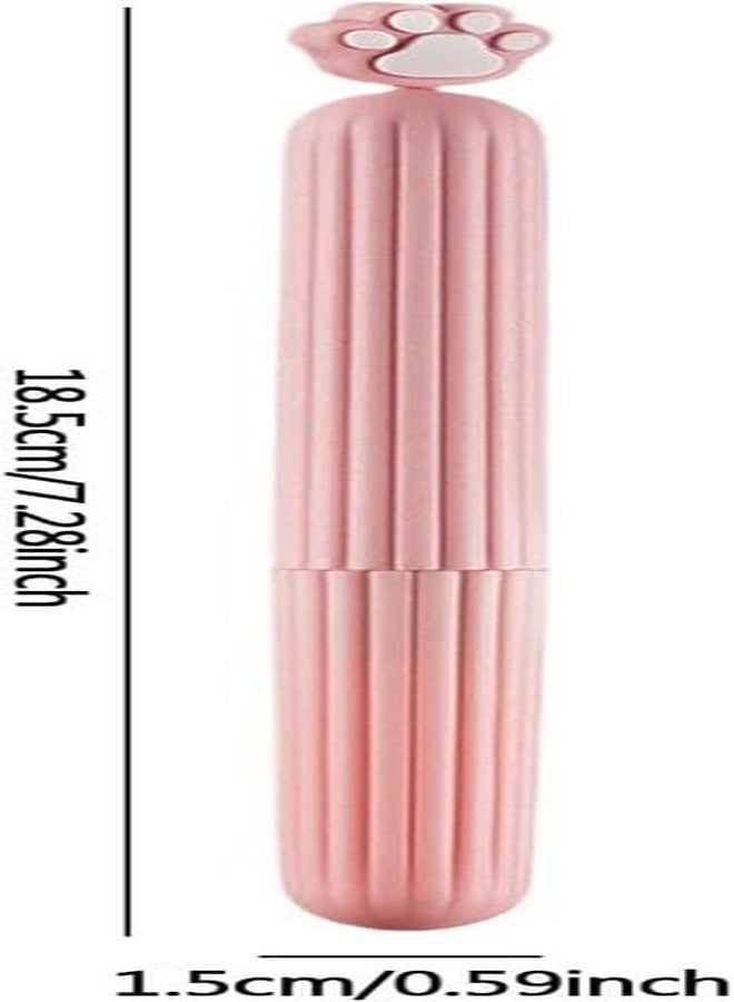 Stadash Mini Travel Hair Comb for Girls with Protective Cover - Cartoon Design, Tangle-Free Detangling Beauty Brush for Kids, Women, Compact Lightweight Pocket Comb for Travel, Office (Multicolor) - Image 4