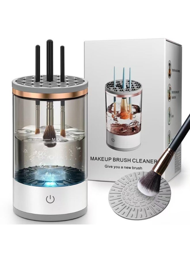 Makeup brush cleaner - Rechargeable lazy-person electric cleaning brush - Automatic scrubber - Quick-drying tool - Image 2