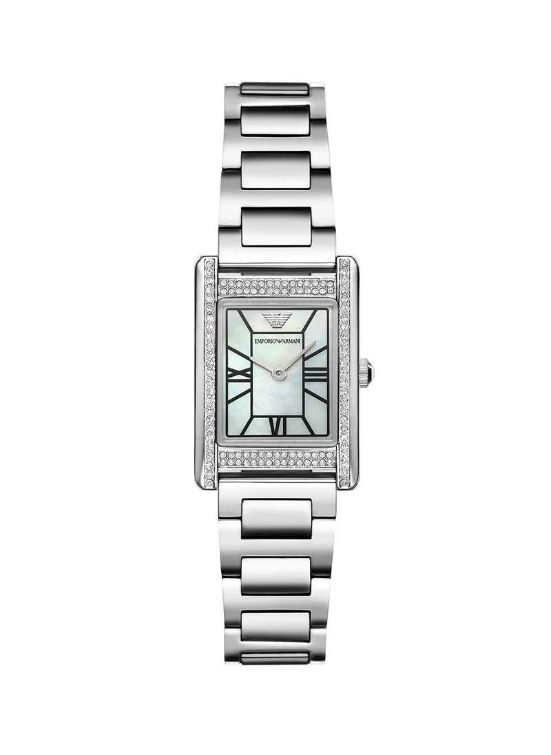 EMPORIO ARMANI Genni Steel Strap Analog Watch