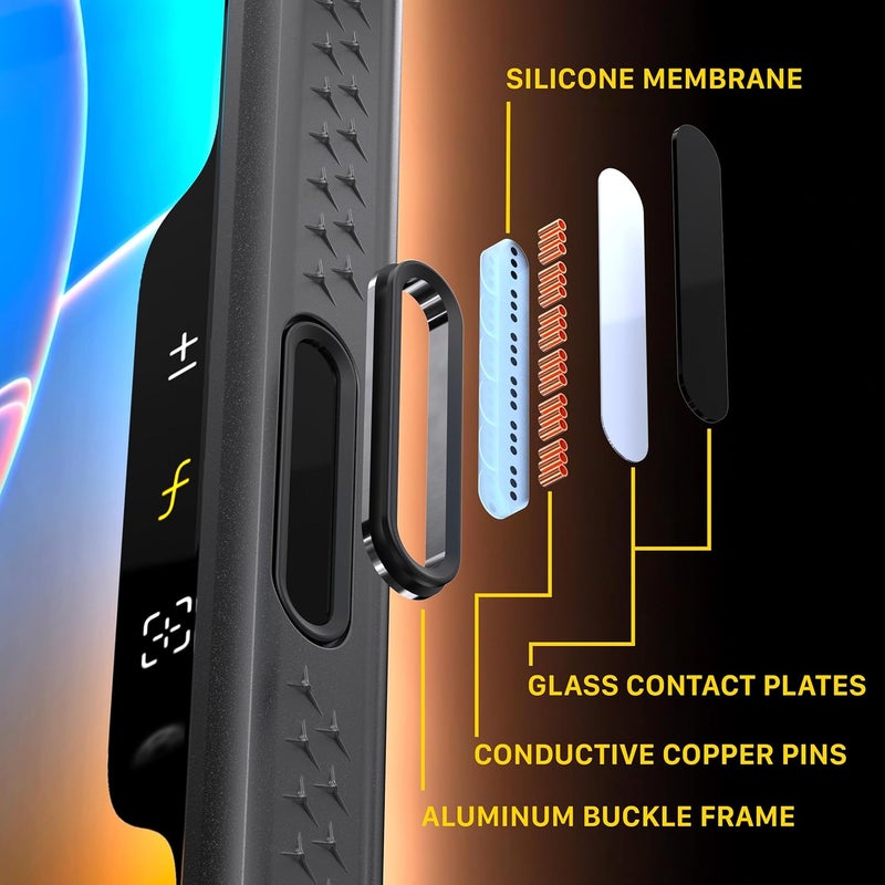 Rebel Case for iPhone 16 Pro Max [Gen-6 Aramid Fiber] Strong MagSafe Compatible, Grippy Sides, Shockproof Corners, Metal Lens + Buttons, Upgraded Protective Design, 6.9 Inch Phone 2024 (Black) - Image 2