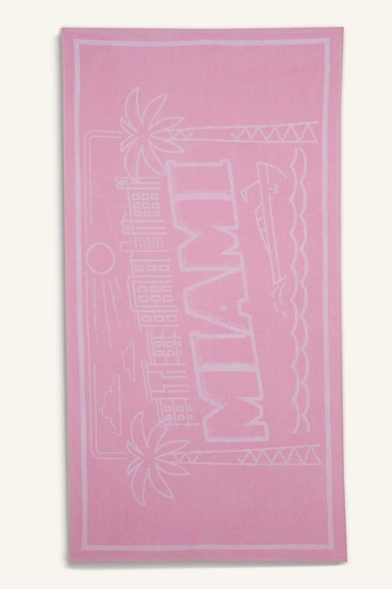 Defacto Woman Patterned Cotton Beach Towel