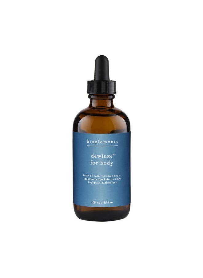 Bioelements Dewluxe For Body 3.7 Oz Body Oil With Occlusive Argan Squalane & Sea Kale For Dewy Hydration From Neck To Toes Never Tested On Animals  - Image 1