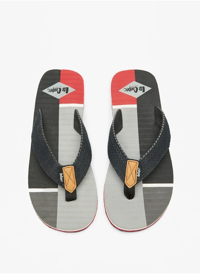 لي كوبر Men Colourblock Flip Flops