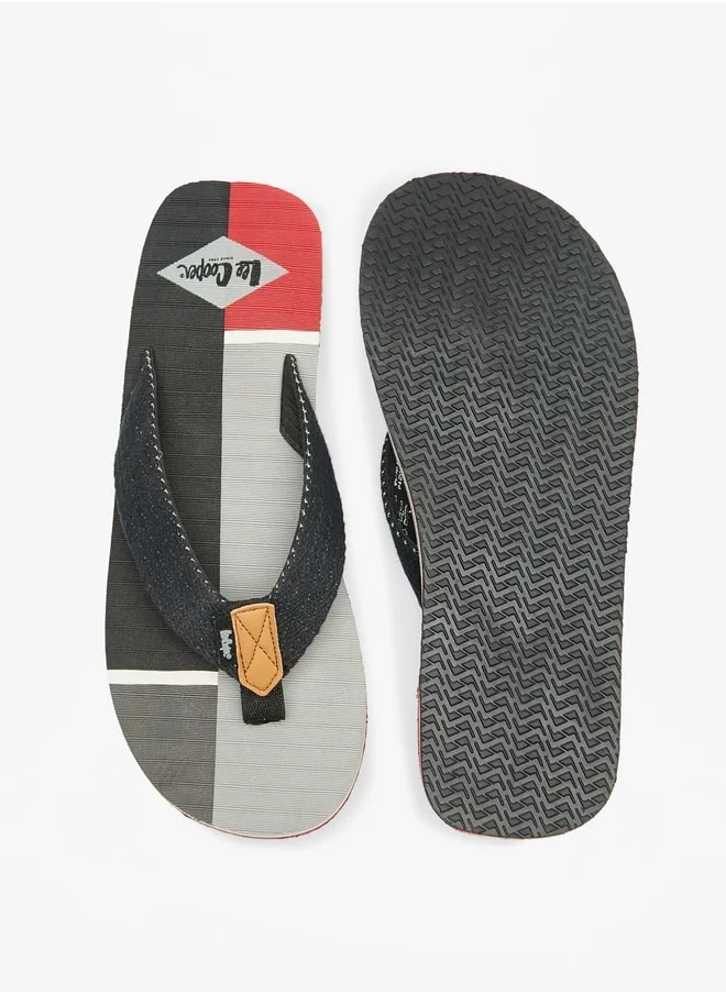 لي كوبر Men Colourblock Flip Flops
