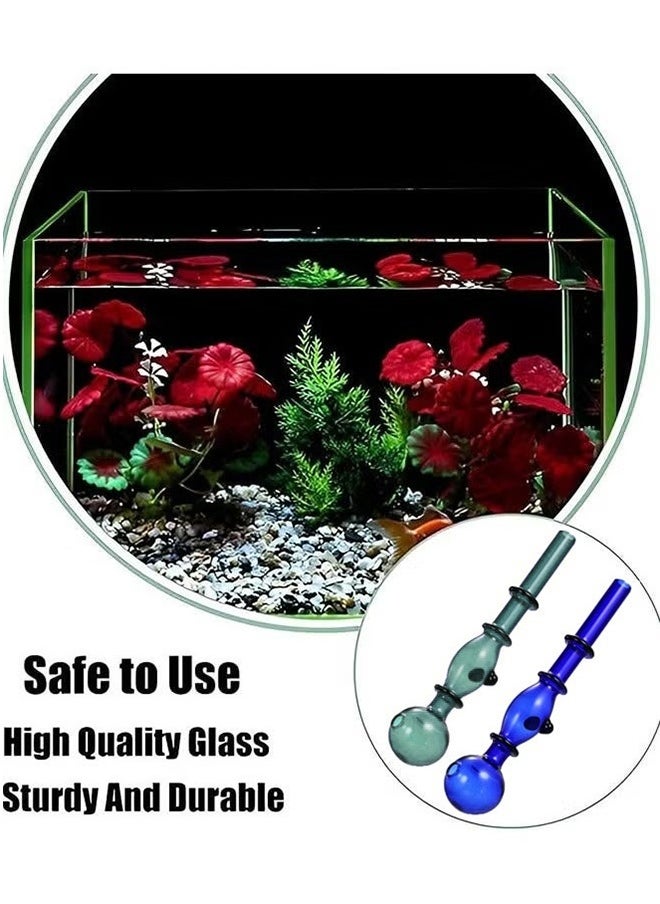 Generic 2PCS Glass Mini inflow Pipe，Inflow Pipe Water Pump Aquarium FilterTubing  - Image 3