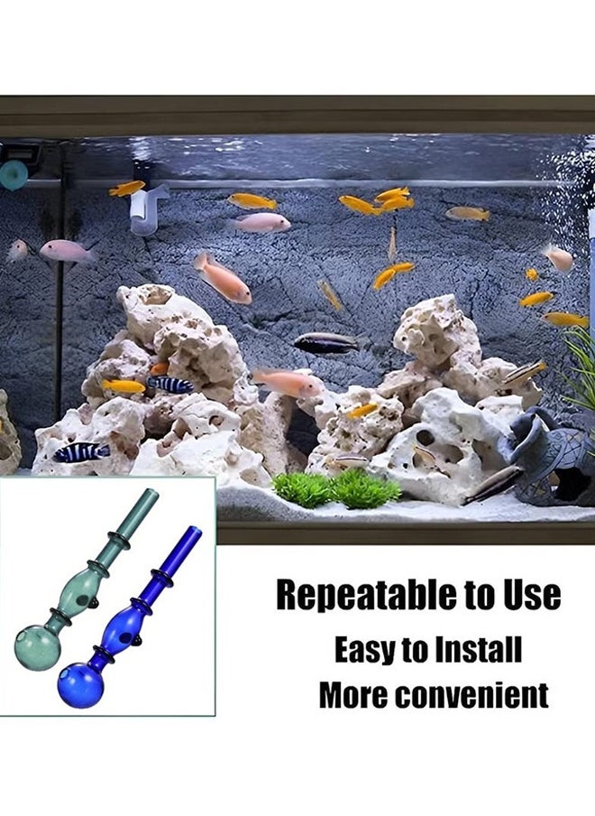 Generic 2PCS Glass Mini inflow Pipe，Inflow Pipe Water Pump Aquarium FilterTubing  - Image 2