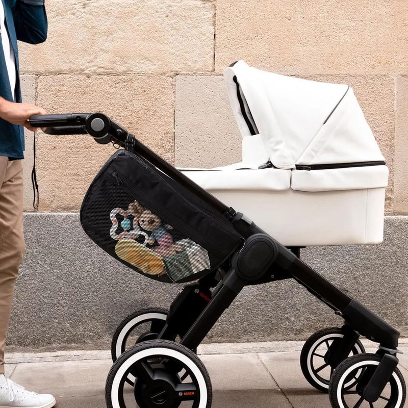 Accmor Insulated Side Sling Stroller Saddle Bag Organizer Universal Stroller Organizer Stroller Bag Caddy Organizer - Image 2