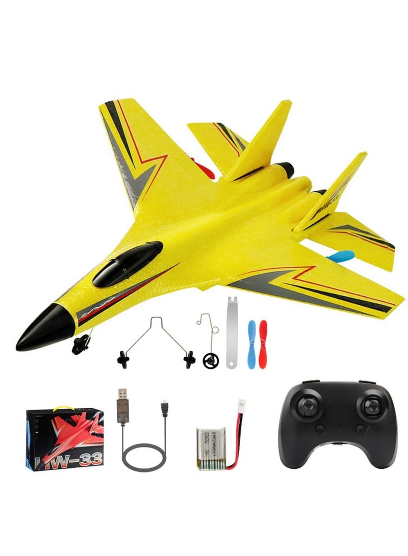 AROAQ Remote Control Aircraft RC Aircraft Toy Prevent Damage Smart Soft Foam Gyroscope for Daily Play Children Toys Gifts - Image 1