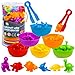 USATDD Counting Dinosaur Toys Matching Color Sorting Stacking Games with Bowls Preschool Learning Activities for Educational Sensory Montessori STEM Toy Sets Gift for Toddlers Kids Boys Girls Aged 3 - Image 2