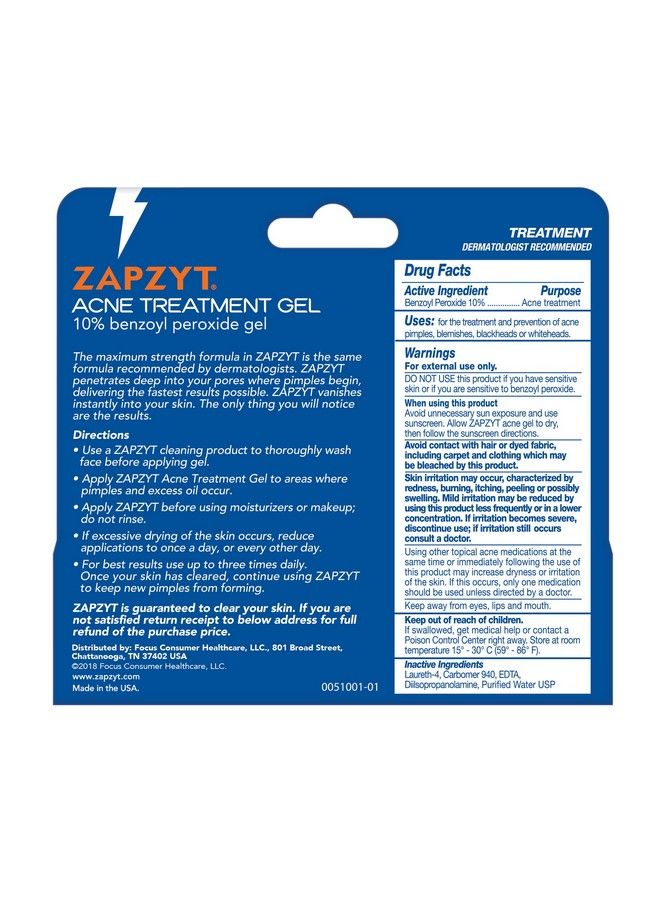 zapzyt 2 Step Acne Treatment - Image 4