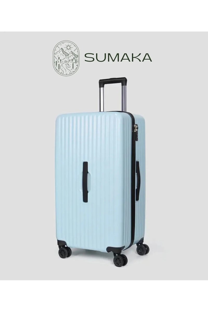 SUMAKA حقائب سفر ABS+PC مع عجلات دوارة 360° وقفل TSA، مجموعة من 2 قطعة: 22"+26" بوصة - Image 1
