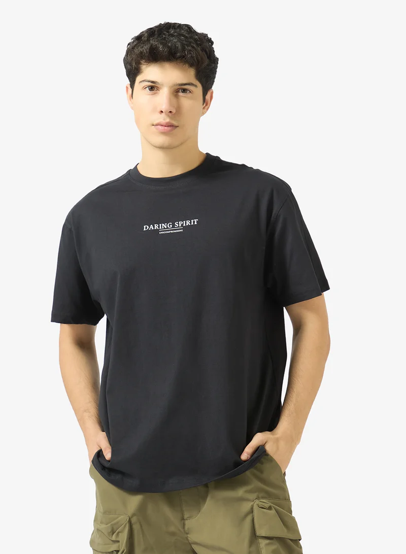 Ripples Mens Drop Shoulder T-shirt