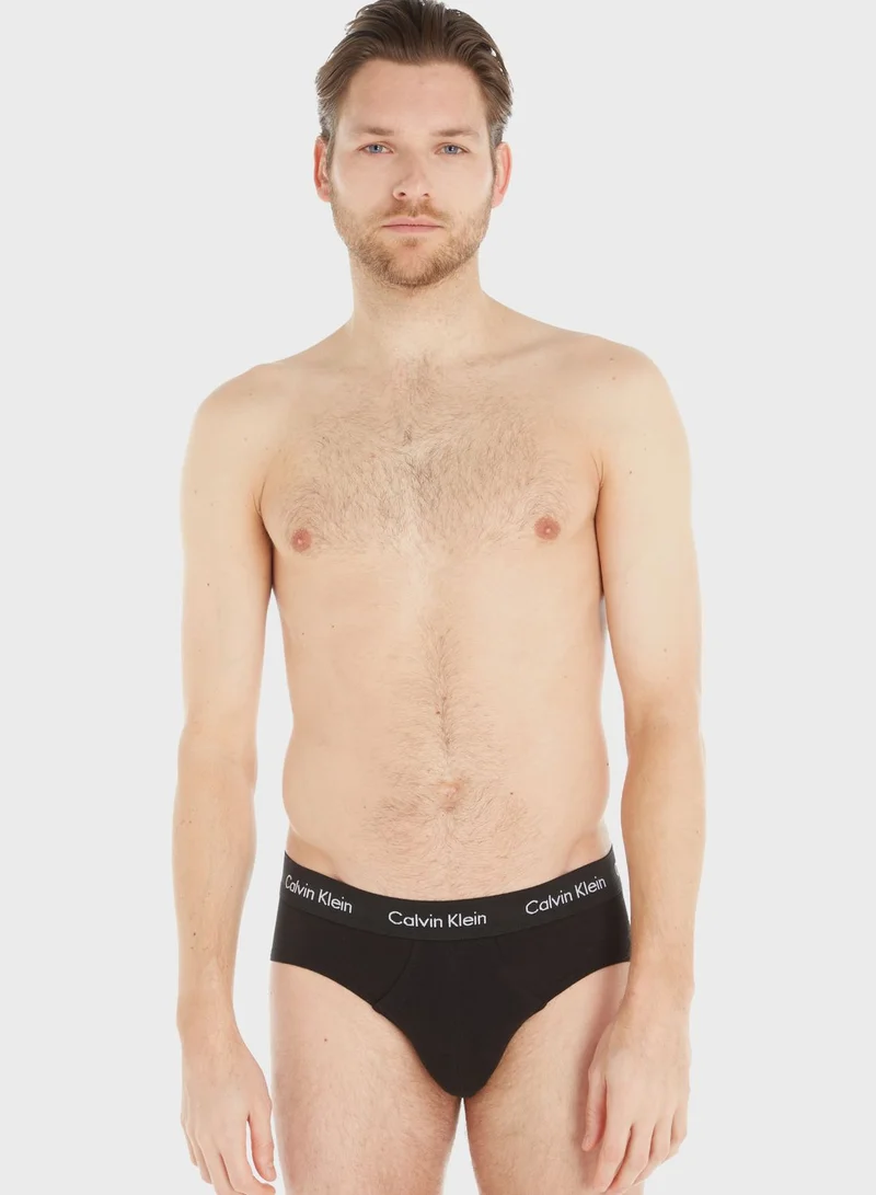 CALVIN KLEIN 3 Pack Logo Band Briefs