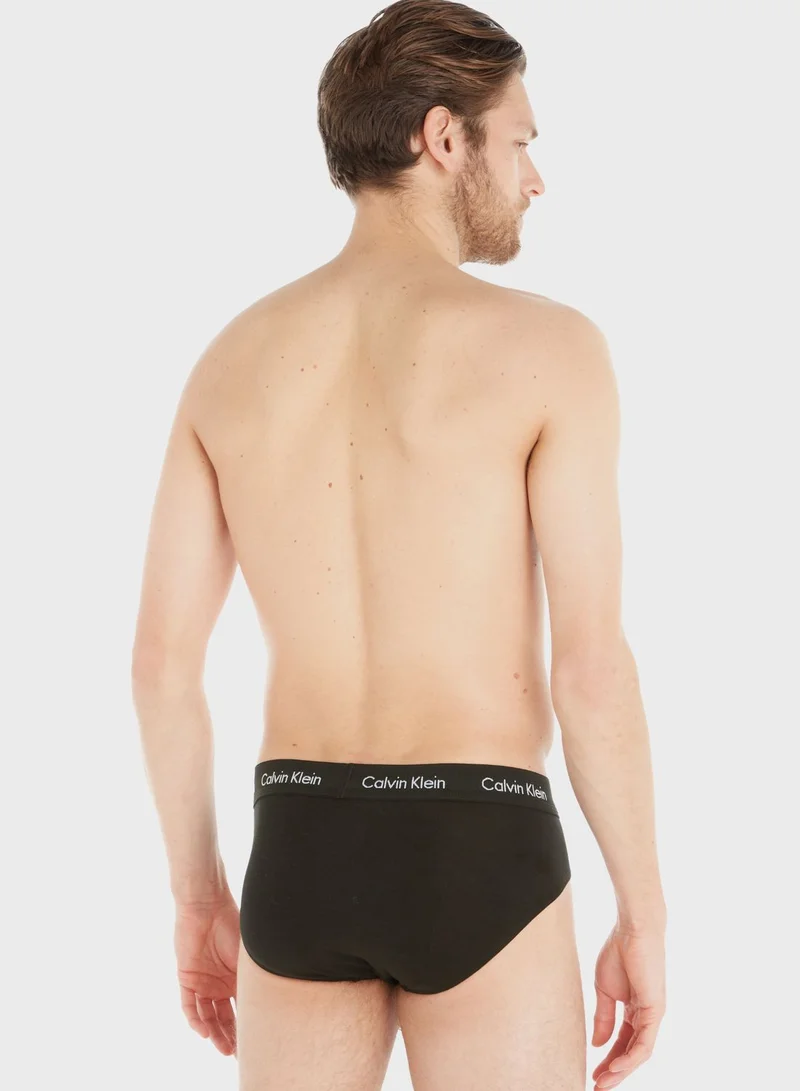 CALVIN KLEIN 3 Pack Logo Band Briefs