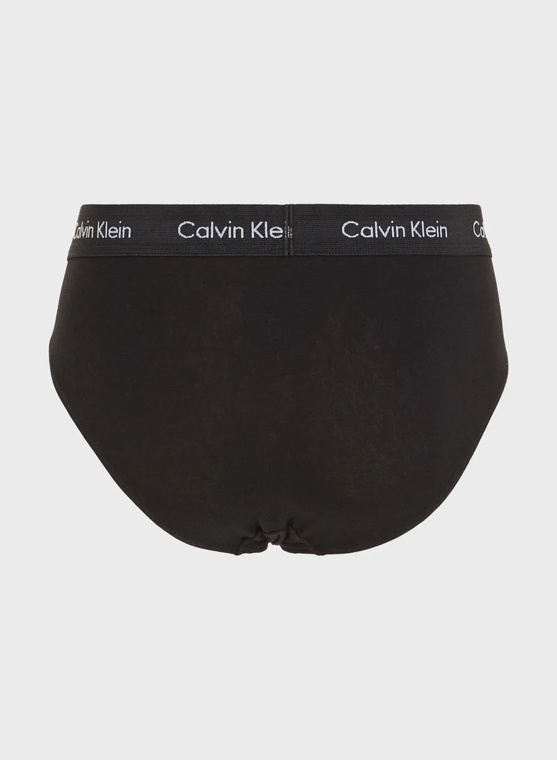 CALVIN KLEIN 3 Pack Logo Band Briefs