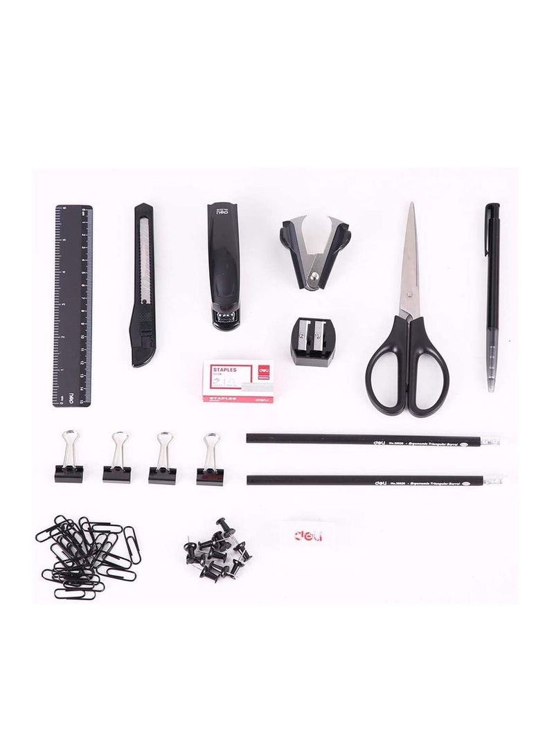 Deli منظم مكتب دوار مع مجموعة الملحقات - Image 2