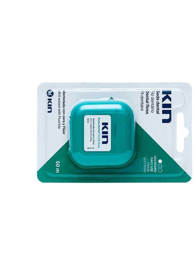 Kin Dental Floss With Menthol Wax 50m - Image 2