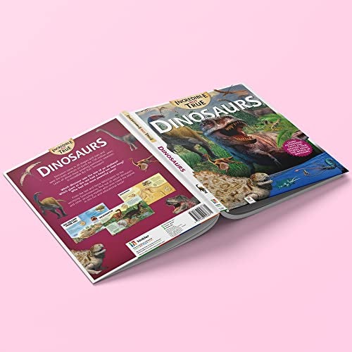 Hinkler Incredible But True: Dinosaurs - Kids Hardcover Book, Learn About Jurassic Period, STEM for Kids Aged 7-12, Color Illustrated Non-Fiction Books, Learning & Education - Image 2