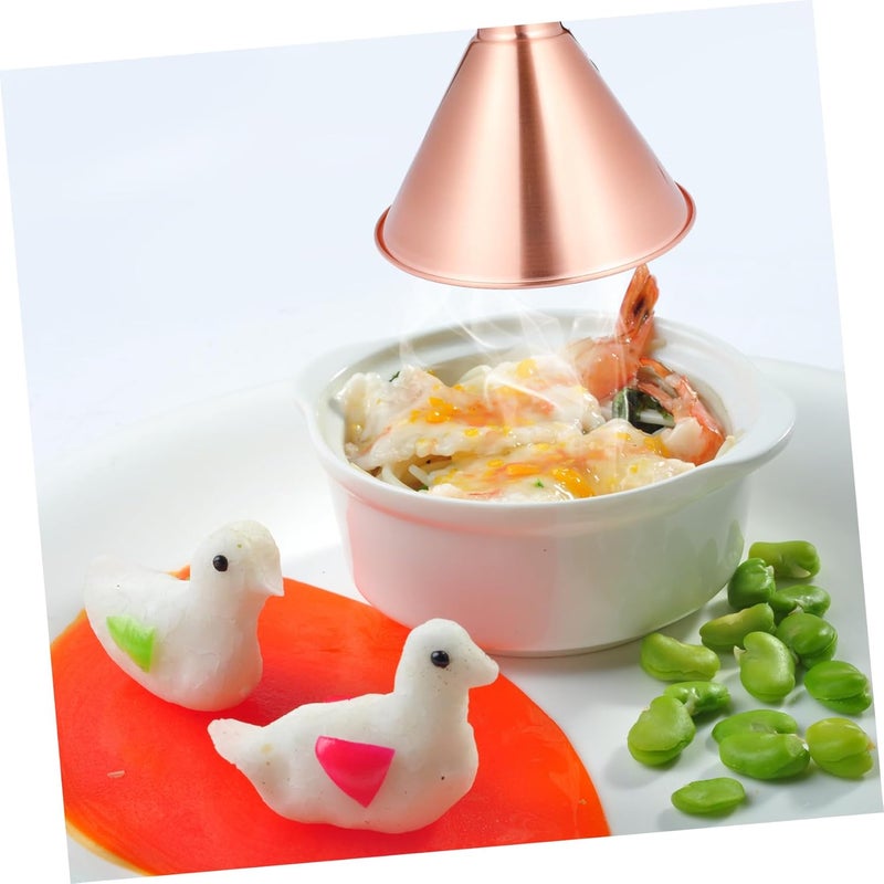 Unomor Telescopic Heat Lamp for Food Warming Metal Buffet Warmer Light with High Temperature Resistance Adjustable Hanging Heat Lamp for Hotel Restaurant Kitchen Canteen Use - Image 2