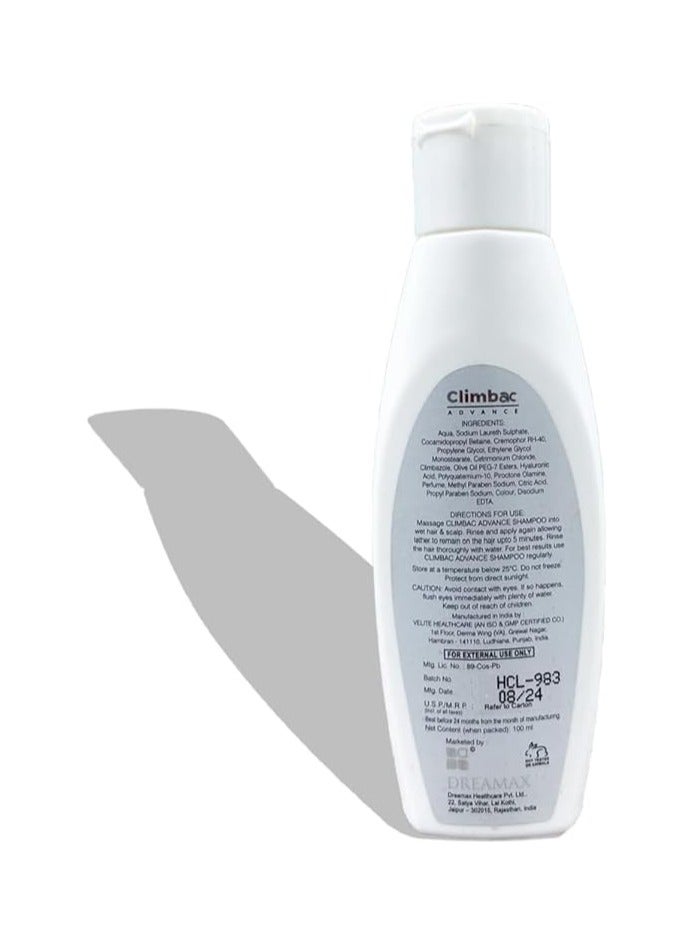 DREAMAX Climbac Anti-Dandruff Shampoo, 100 ml - Image 4