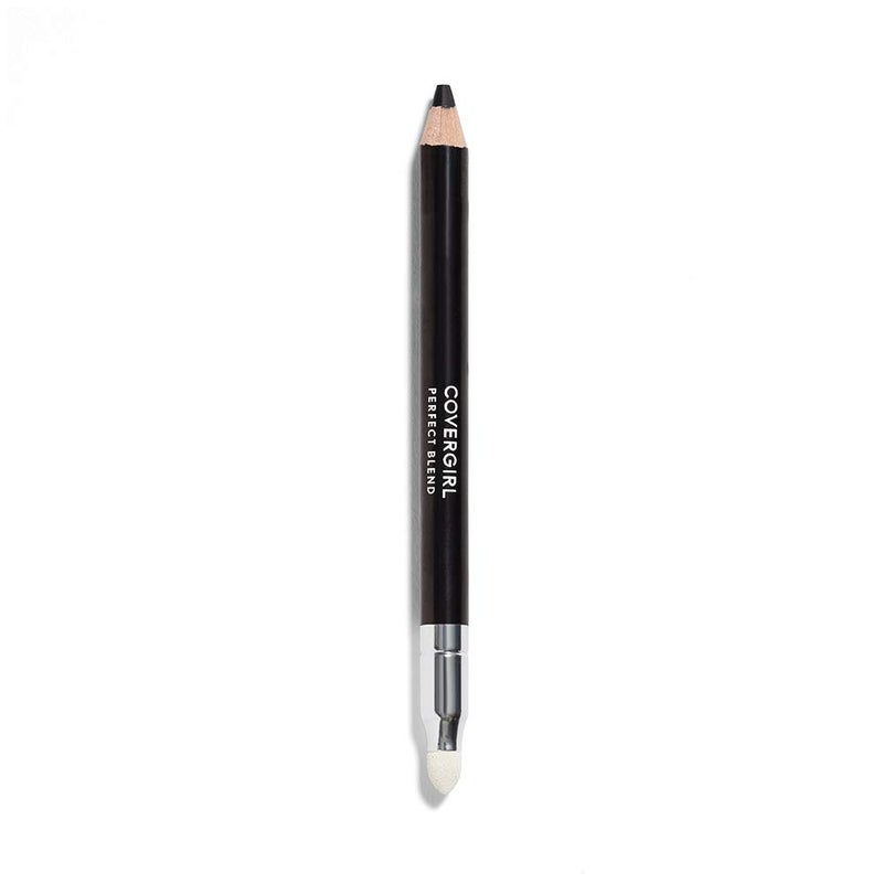COVERGIRL Perfect Blend Eyeliner Pencil, Basic Black, 1 Count (.03 oz), Eyeliner Pencil with Blending Tip For Precise or Smudged Look (packaging may vary) - Image 1