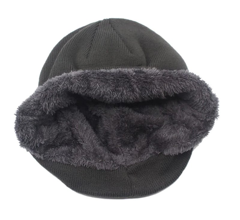 Zacharias Men's Braided Woolen Cap (Black; Free Size) (Pack of 1) - Image 5