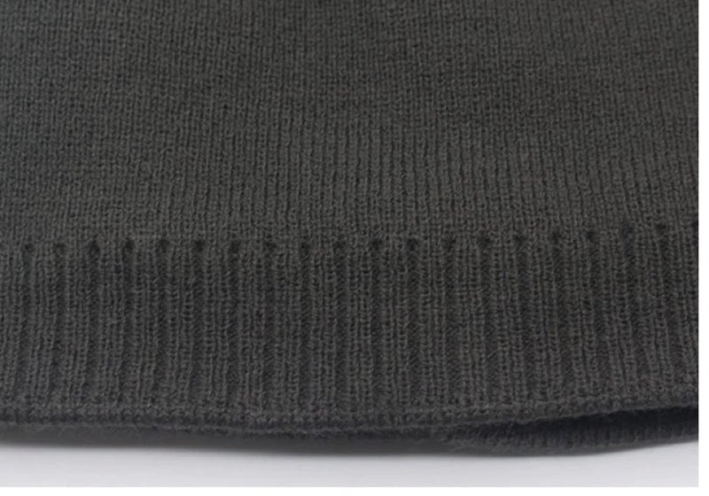 Zacharias Men's Braided Woolen Cap (Black; Free Size) (Pack of 1) - Image 3