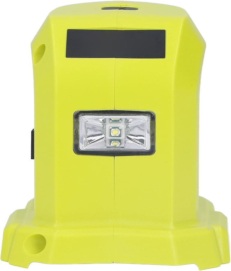 محول بطارية 18 فولت مع منفذي USB مزدوجين وأضواء LED بـ 4 أوضاع لأدوات DIY والأجهزة المحمولة - Image 2