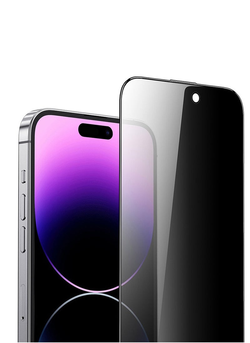 GREEN LION iPhone 15 Pro Screen Protector with 9H Steve Privacy Strong HD Glass Green Lion - Privacy  - Image 1