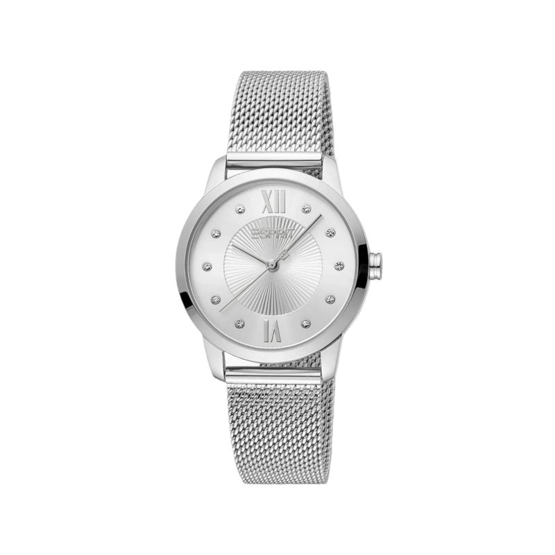 ESPRIT Women's Silver Stainless Steel Watch, Silver Dial|ES1L276M1105 - Image 1