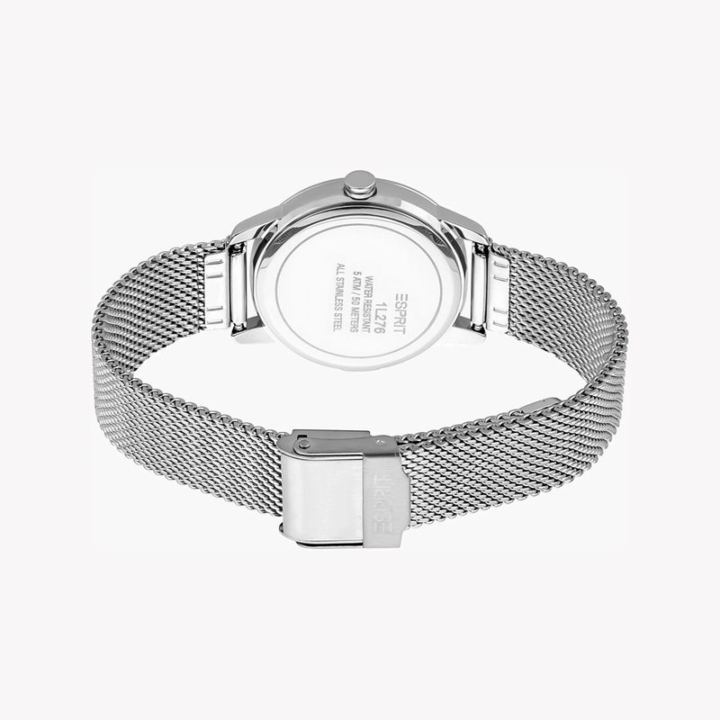 ESPRIT Women's Silver Stainless Steel Watch, Silver Dial|ES1L276M1105 - Image 3
