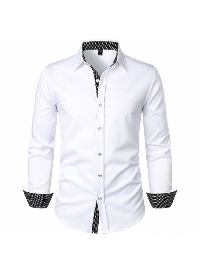 KUYING New Men's Long Sleeved Shirt