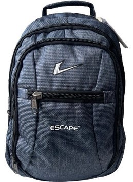 ESCAPE Backpack Laptop Compartment Sports and School Backpack Fabric Bag Outdoor Daily Use 30X43X13 Gray  - Image 1