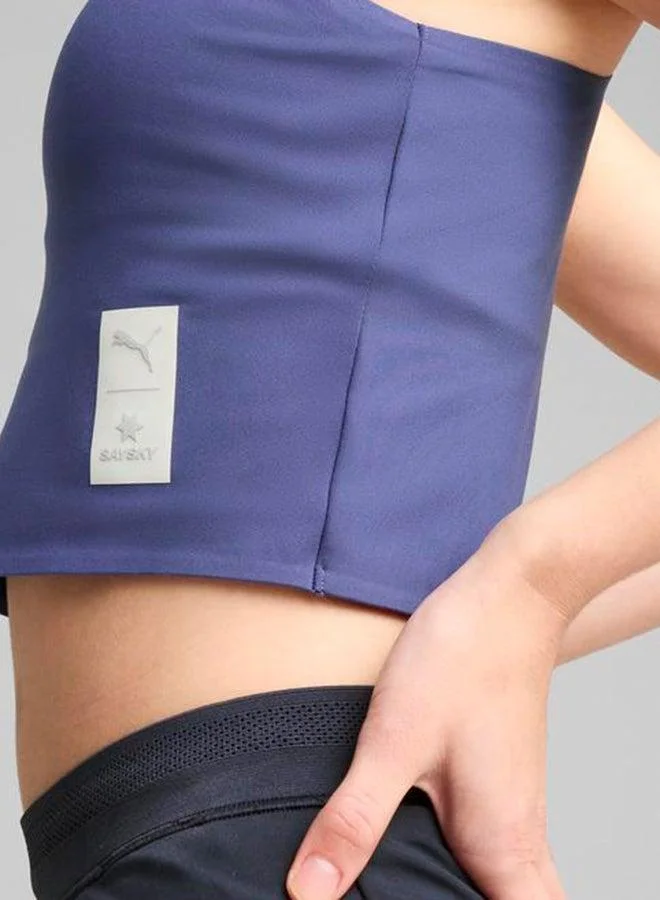 Puma  Saysky Run Cropped T-Shirt for Women | Best Price UAE