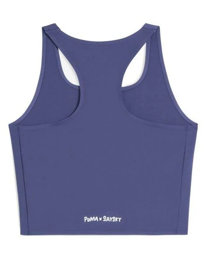 Puma  Saysky Run Cropped T-Shirt for Women | Best Price UAE