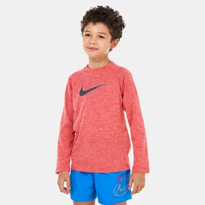 Nike Kids' Heather Hydroguard Swim Top
