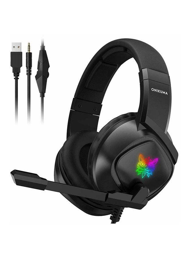 NIBEMINENT Wired Over-Ear Gaming Headphone With Microphone For PS4/PS5/XOne/XSeries/NSwitch/PC - Image 1