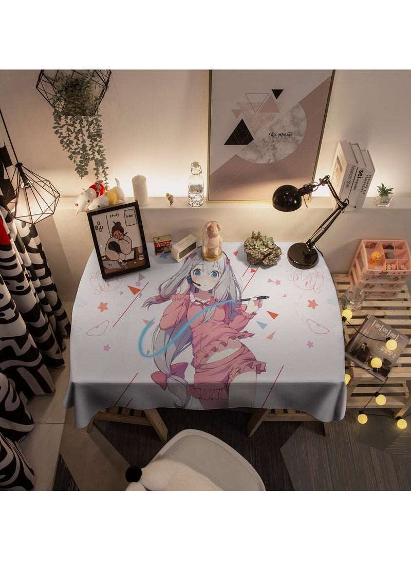 EBMINI New Anime Cartoon Waterproof Cloth Tablecloth 