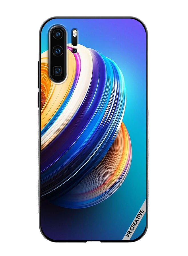 VR CREATIVE Protective Case Cover For Huawei P30 Pro Abstract Design Multicolour - Image 1