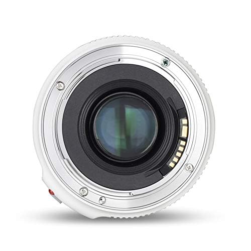 YONGNUO يونغنوا YN50mm F1.8 II, عدسة تركيز تلقائي للإطار الكامل لكاميرات كانون EOS EF الرقمية، أبيض - Image 5