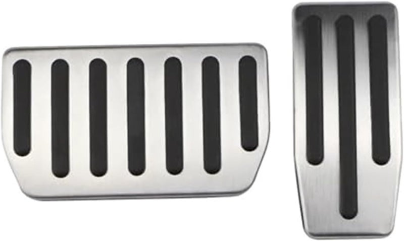 Wivplex Stainless Steel Pedal Cover Set for Tesla Model S/X - Image 3
