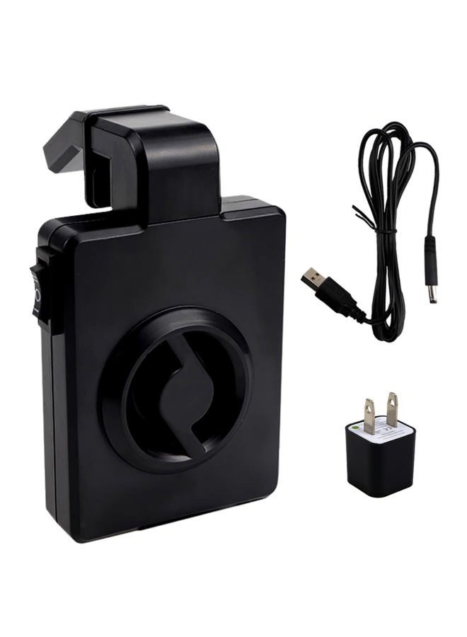 YOLUFER Mini Aquarium Cooler Aquarium Power Saving Cooling Fan Silent Cooling Fan USB Fish Tank Cooling Fan for Mini Fish Tank (US Plug) - Image 1