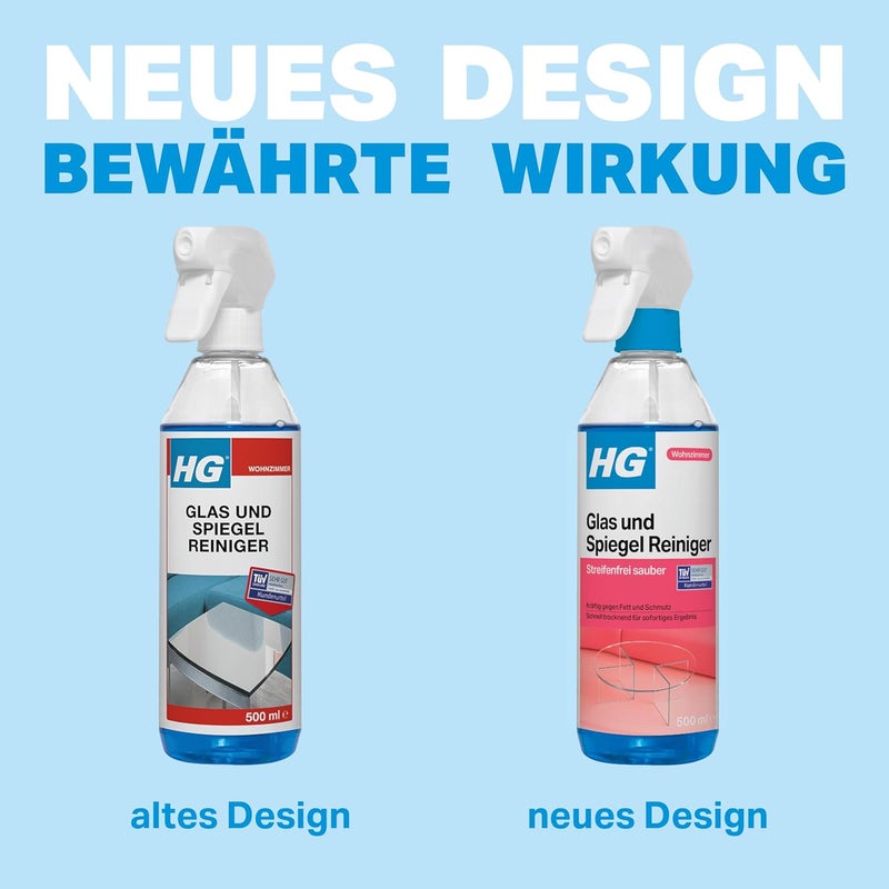 HG Glass and Mirror Cleaner - Image 1