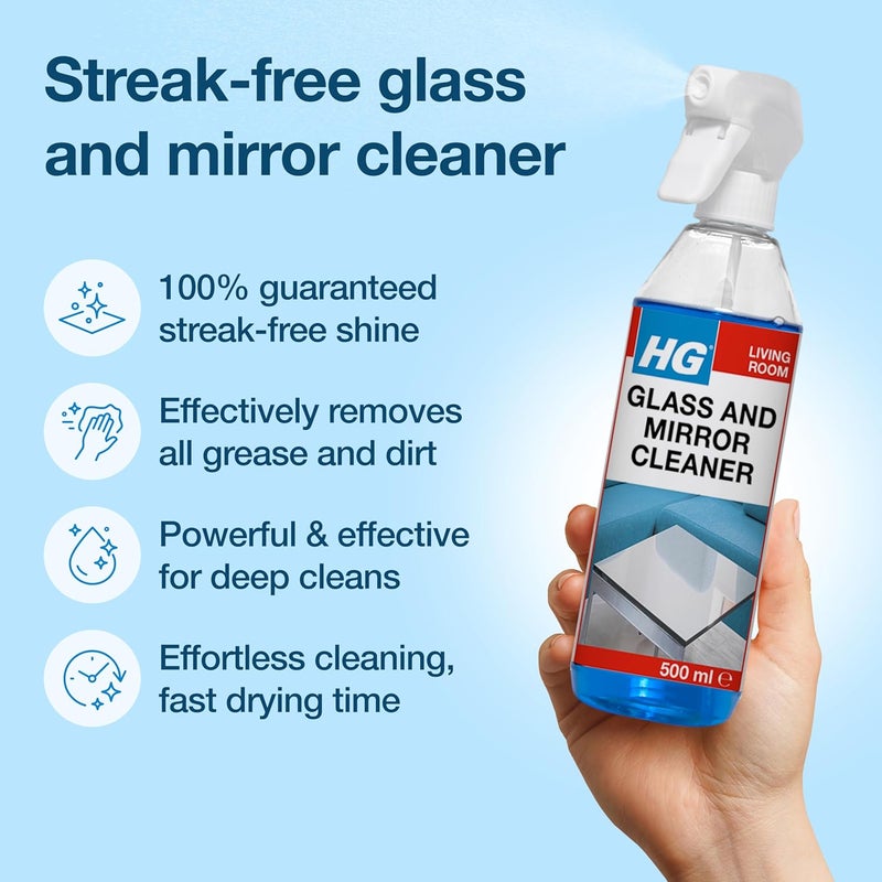 HG Glass and Mirror Cleaner - Image 3