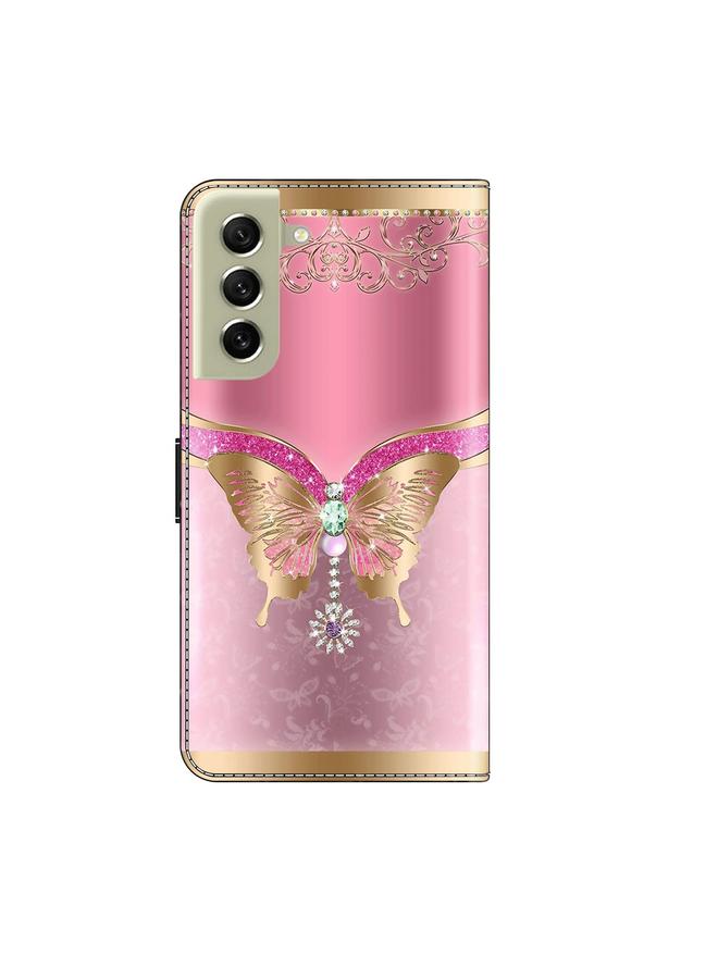 erorex Case For Samsung Galaxy S21 FE 5G Crystal 3D Shockproof Protective Leather Phone Case - Image 3