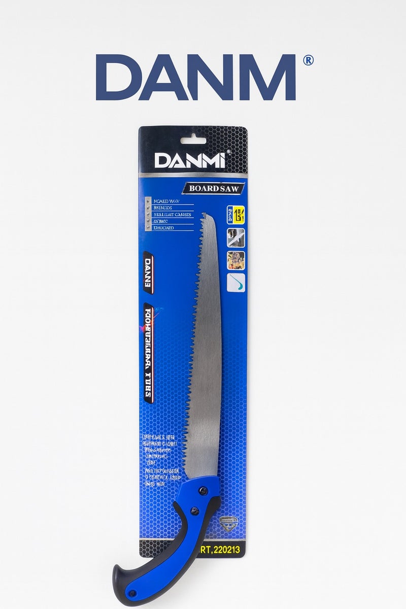 DANMI 13" Board Hand Saw for Wood & Plastic with Ergonomic Non-Slip Handle – Fast, Professional Cutting – Model ART:220213 - Image 1