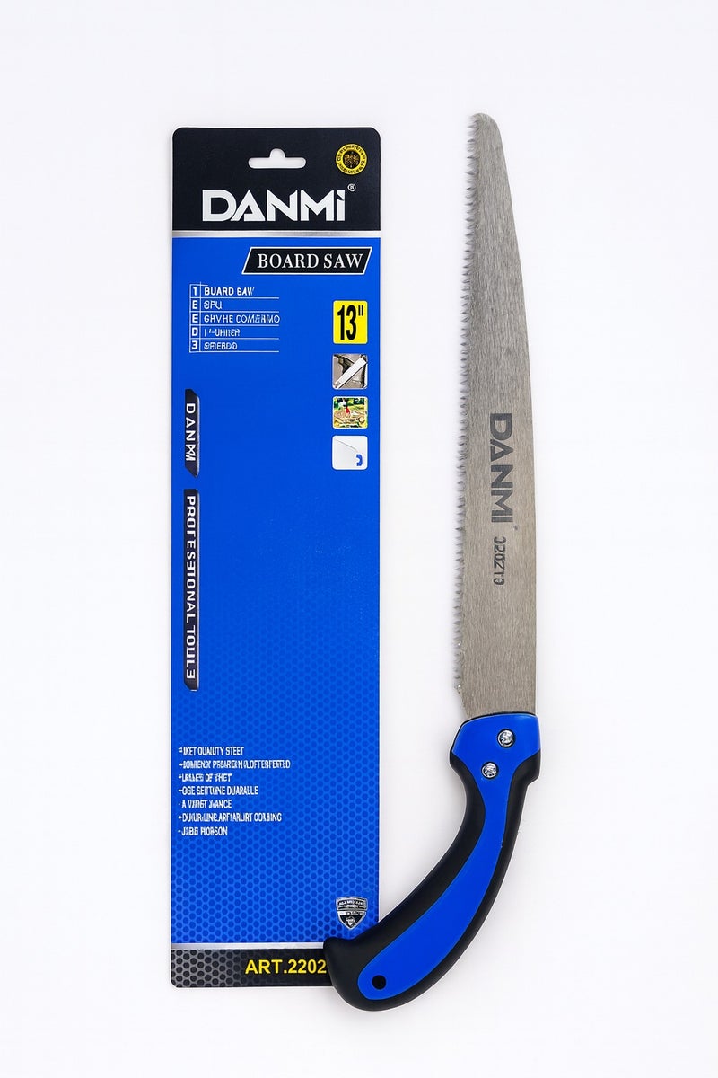 DANMI 13" Board Hand Saw for Wood & Plastic with Ergonomic Non-Slip Handle – Fast, Professional Cutting – Model ART:220213 - Image 3